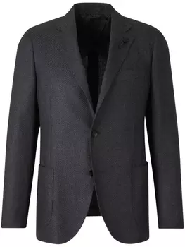 Lardini однобортный пиджак, серый