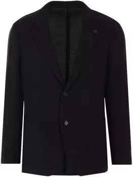 Lardini однобортный пиджак, синий