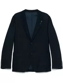 Lardini однобортный пиджак, синий