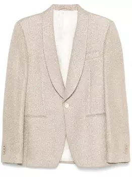 Lardini пиджак с люрексом, золотой