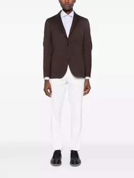 Lardini рубашка в клетку, синий