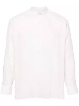 Lardini рубашка в полоску, белый