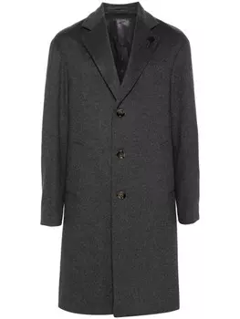 Lardini шерстяное пальто, серый