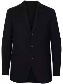 Lardini шерстяной блейзер, синий