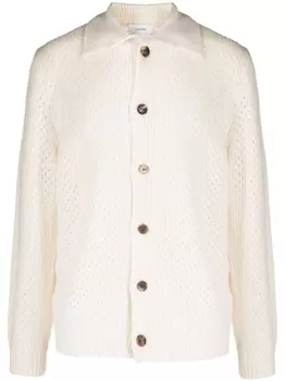 Lardini шерстяной кардиган, белый