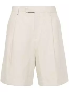 Lardini шорты-бермуды средней посадки, серый