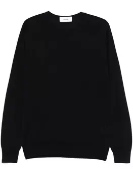 Lardini свитер тонкой вязки, синий