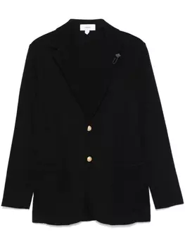 Lardini трикотажный пиджак, черный