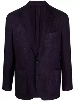 Lardini трикотажный пиджак, фиолетовый