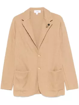 Lardini трикотажный пиджак, коричневый