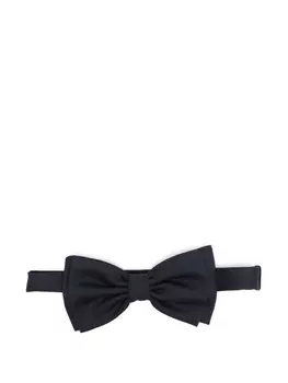 Lardini твиловый галстук-бабочка, синий