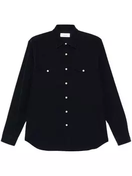 Lardini вельветовая рубашка, синий