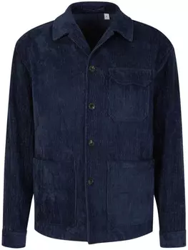 Lardini вельветовая рубашка, синий