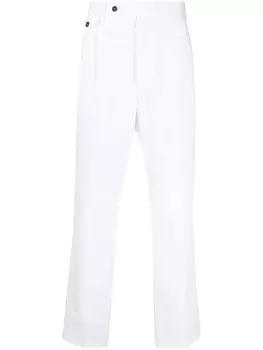 Lardini зауженные брюки, белый