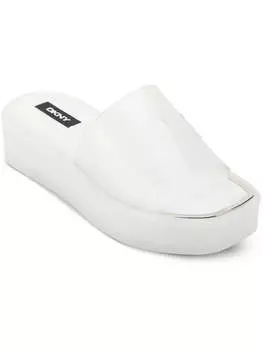 Laren Platform Slide Женские сандалии Slip On Logo Slide DKNY, цвет jelly mold clear