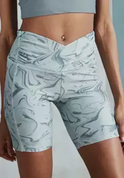 LASCANA ACTIVE функциональные брюки "спортивные брюки" с принтом по всей поверхности и небольшим карманом на молнии, зеленый