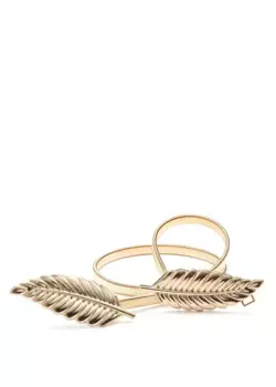 LASCANA поясной ремень, эластичный ремень для украшений с современной пружинной застежкой, цвет Goldfarben