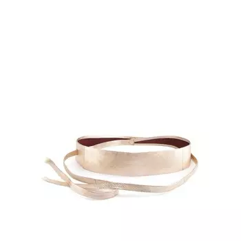 LASCANA поясной ремень "кожаный ремень", кожаный ремень, эффект формы, ремень для платья и комбинезона, серебристый