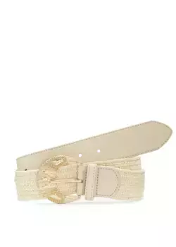 LASCANA поясной ремень, пояс для украшений, пояс для платья и комбинезона, бежевый