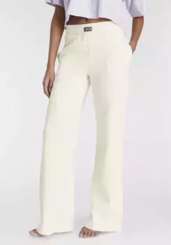 LASCANA спортивные брюки с боковыми карманами, одежда для отдыха, костюм для отдыха, бежевый