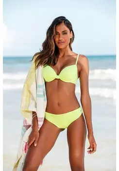 LASCANA Женский классический бикини-низ, зеленый