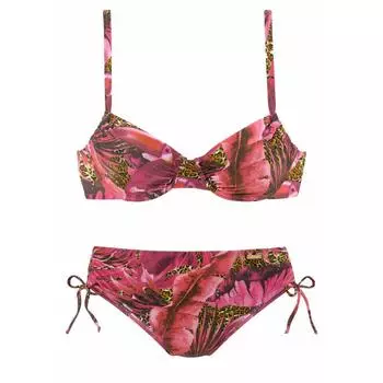 LASCANA женское бикини на косточках, цвет rosa