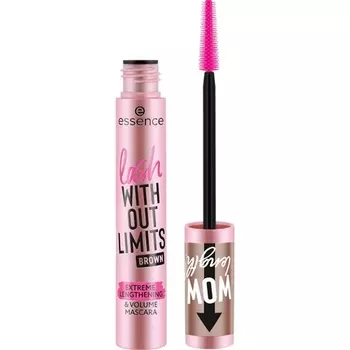 Lash Without Limits Коричневая тушь для экстремального удлинения и объема, 13 мл, Essence