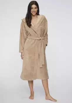 ЛАСКАНА халат Lascana, цвет Sand