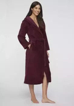 ЛАСКАНА халат Lascana, красный
