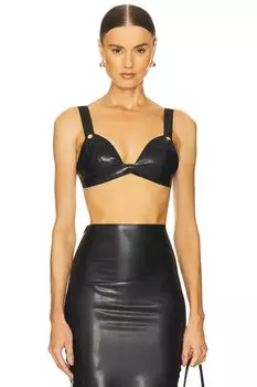 Латексный бюстгальтер Bluebella, черный