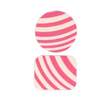 Латексный спонж для тонального крема ZEBRA, 2 шт Inna Marka