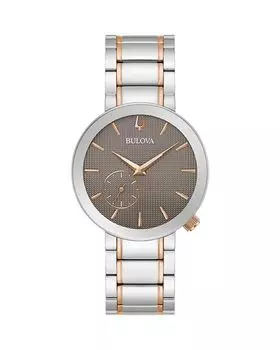 Латинская ГРЭММИ Часы Футуро, 35 мм Bulova, цвет Gray