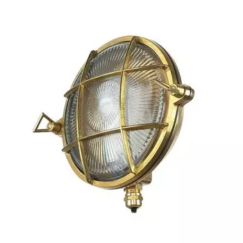 Латунная лампа для улицы, морская IP64, лампа для корабля, дома и сада Licht-Erlebnisse