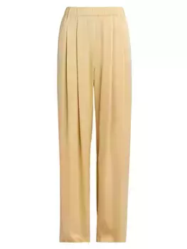 Латунные брюки Issey Miyake, золото