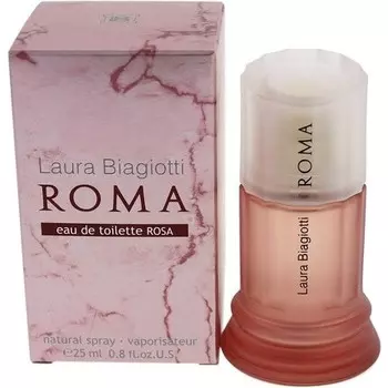 Laura Biagiotti Rosa Eau De Toilette Spray 25ml For Women