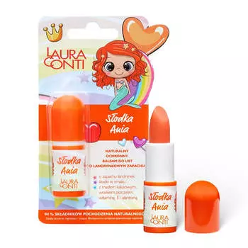 LAURA CONTI Sweet Ania Защитный бальзам для губ с ароматом конфет 3,8г