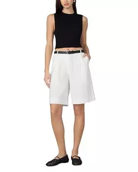 Лаурел Укороченный Свитер-Жилет Joe's Jeans, черный