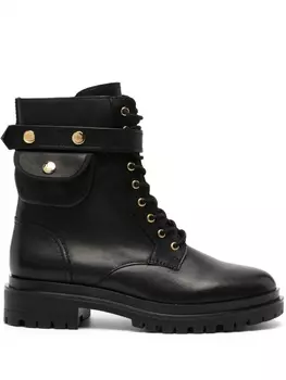 Lauren Ralph Lauren ботинки Cammie на шнуровке, черный
