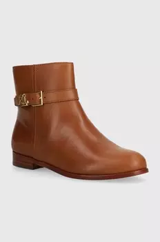 Lauren Ralph Lauren Brooke кожаные ботильоны до щиколотки, коричневый