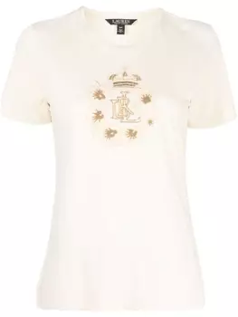 Lauren Ralph Lauren футболка Katlin, нейтральный цвет