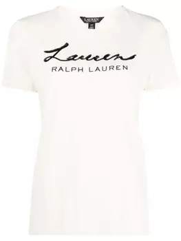 Lauren Ralph Lauren футболка Katlin, нейтральный цвет