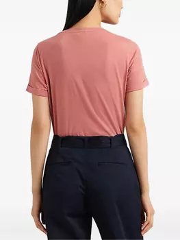 Lauren Ralph Lauren футболка с логотипом, розовый