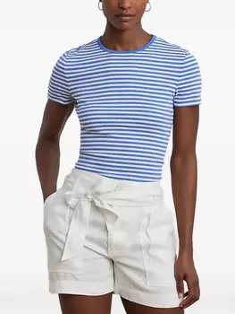 Lauren Ralph Lauren футболка в полоску, синий