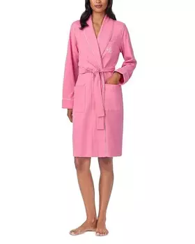 Lauren Ralph Lauren Халат с шалевым воротником, розовый