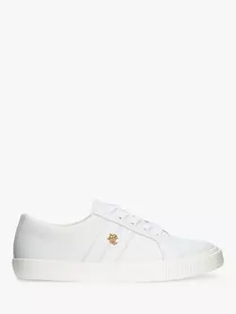 Lauren Ralph Lauren Janson Кожаные кроссовки, белые