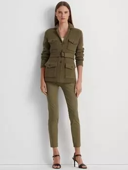 Lauren Ralph Lauren Keslina Брюки скинни, цвет Olive Fern