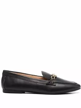 Lauren Ralph Lauren лоферы Avery с логотипом, черный