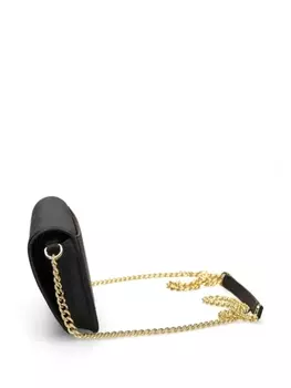 Lauren Ralph Lauren мини-сумка с гравировкой логотипа, черный