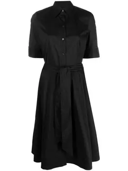 Lauren Ralph Lauren платье-рубашка с короткими рукавами, черный