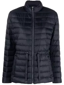 Lauren Ralph Lauren пуховик с кулиской, синий